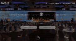 Desktop Screenshot of encore-asia.com
